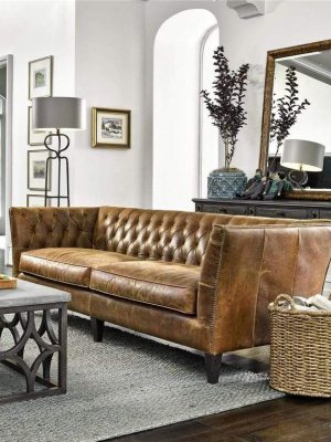 Alchemy Living Davidson Sofa - Brown