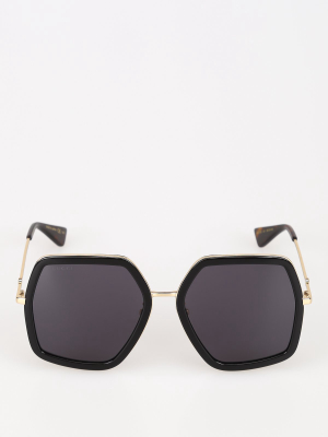 Gucci Eyewear Hexagon Sunglasses