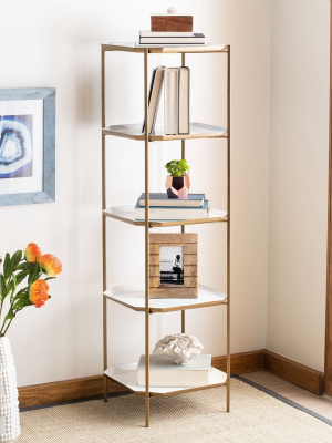 Sylvie 5 Tier Etagere