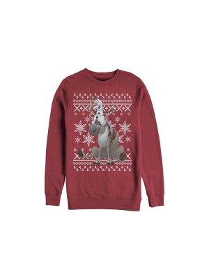 Women's Frozen Ugly Christmas Friends Sweatshirt