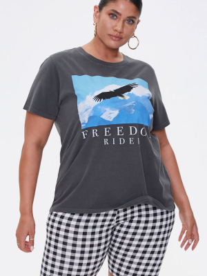 Plus Size Freedom Rider Tee