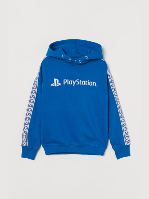 Printed Hoodie