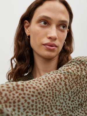 Leopard Print Blouse