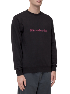 Billionaire Boys Club Logo Embroidered Sweatshirt