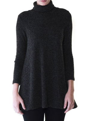 Luna Turtleneck Knit Sweater