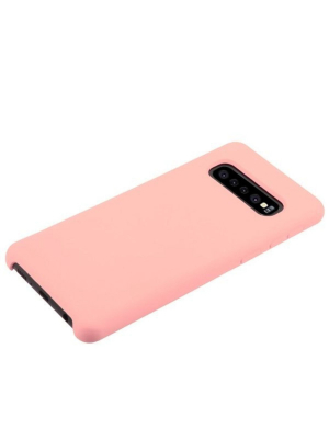 Mybat Liquid Silicone Rubber Hard Snap-in Case Cover Compatible With Samsung Galaxy, Pink