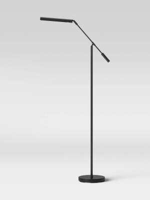 Lemke Led Wand Floor Lamp (includes Energy Efficient Light Bulb) Black - Project 62™