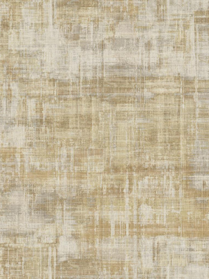 Karakoram Wallpaper In Bronze And Gold From The Stark Collection By Mayflower Wallpaper