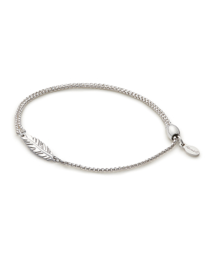 Feather Pull Chain Bracelet