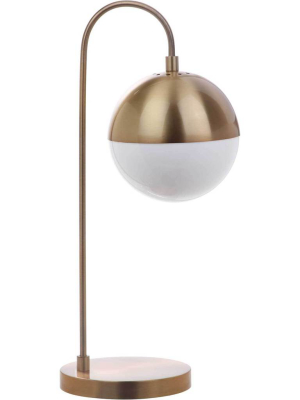 Carissa Table Lamp Brass Gold