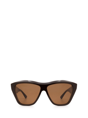 Bottega Veneta Eyewear Square Frame Sunglasses