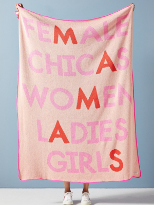 Calhoun & Co. Mamas Throw Blanket