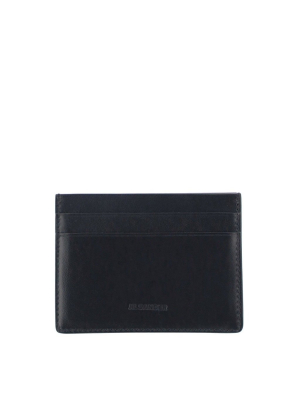 Jil Sander Logo Embossed Card Holder