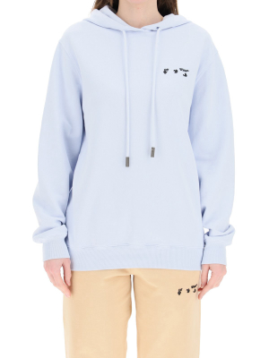 Off-white Logo Oversized Hoodie