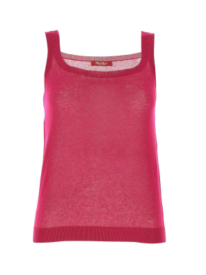 Max Mara Studio Amica Ribbed Tank Top