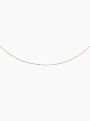 Solid Gold Cable Chain