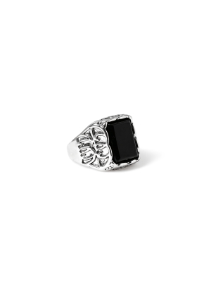 Black Stone Ring*