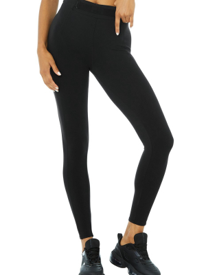 High-waist 7/8 Visionary Legging - Black