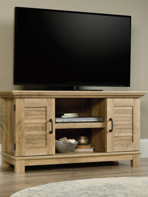 Garden Villa Tv Stand Orchard Oak- Sauder