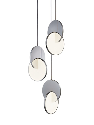 Eclipse Chandelier 3 Piece Light