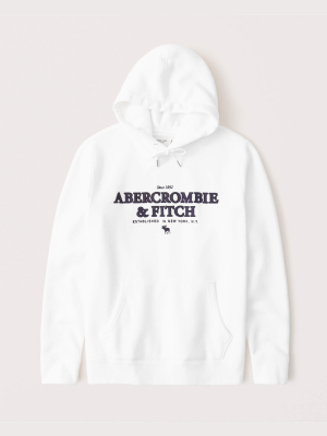 Applique Logo Hoodie