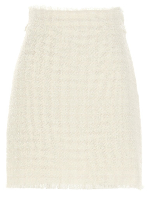 Pinko Tweed Mini Skirt