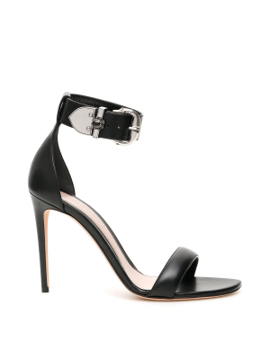 Alexander Mcqueen Buckled Heeled Sandals