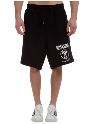 Moschino Double Question Mark Sweat Shorts