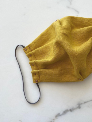 Vildblume The Face Mask In Flax Linen Toddler