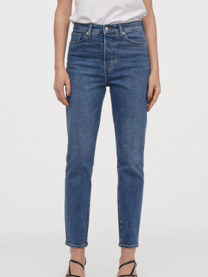 Mom High Ankle Jeans