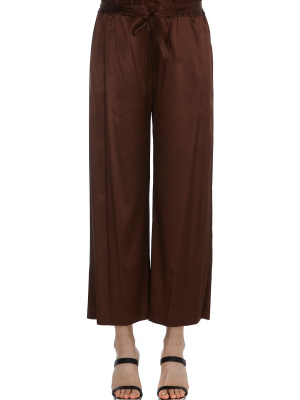 Pinko Anima Fragile Waist-tie Cropped Pants