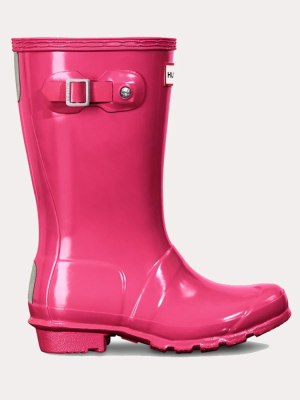 Hunter Kids' Original Gloss Rain Boots