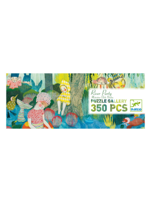 River Party 350pc Gallery Puzzle + Poster