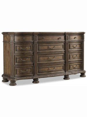 Rhapsody Twelve Drawer Dresser