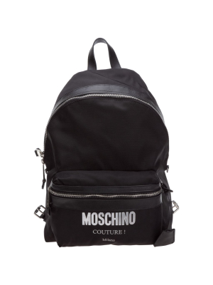 Moschino Logo Backpack