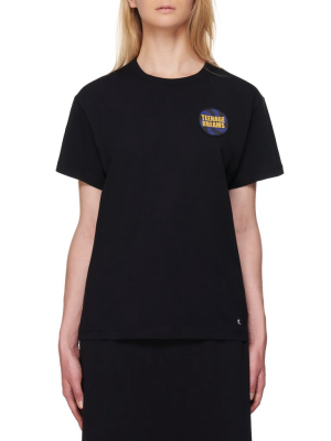 Teenage Dreams Patch Shirt (211-w104-19001-black)