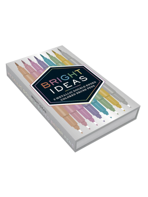 Bright Ideas Metallic Double-ended Brush Pens