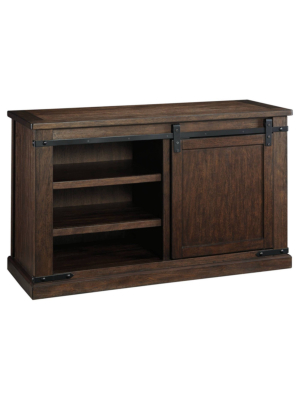 Budmore Tv Stand For Tv's Upto 50" Rustic Brown - Signature Design By Ashley