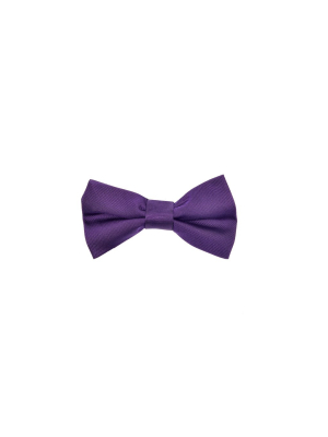 Henley Children's Silk Bow Tie - Regal Purple