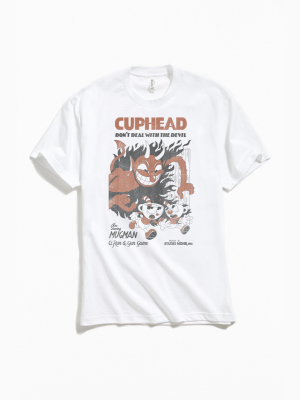 Cuphead Don't Deal With The Devil Tee