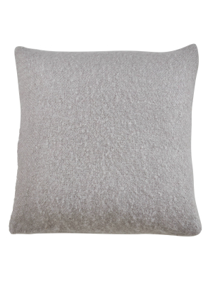 Faux Mohair Throw Pillow Cover - Saro Lifestyle