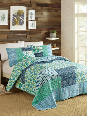 Native Springs Quilt Set Blue - Justina Blakeney For Makers Collective