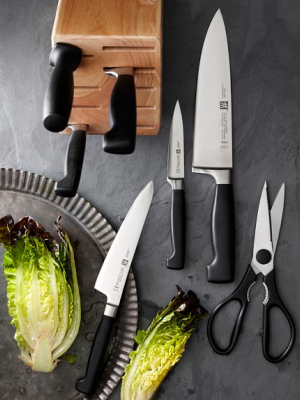 Zwilling J.a. Henckels Four Star 8-piece Knife Block Set