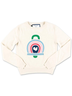 Simonetta Graphic Printed Knit Jumper