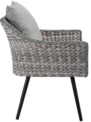 Endeavor Outdoor Patio Wicker Rattan Armchair