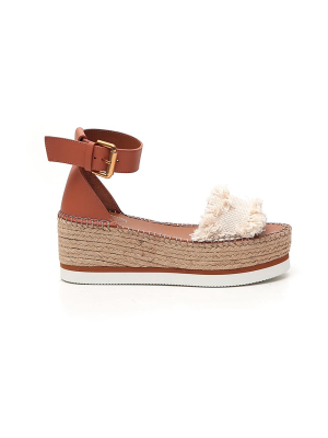 See By Chloé Frayed Platform Espadrilles