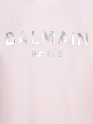 Balmain Logo Printed T-shirt