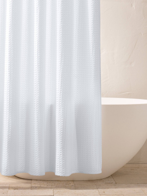 Waffle Shower Curtain - Casaluna™