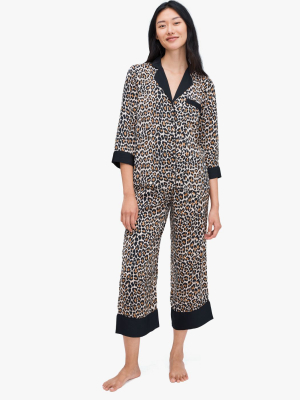 Leopard Long Pj Set