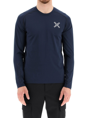 Kenzo Sport Slim-fit Long-sleeve T-shirt